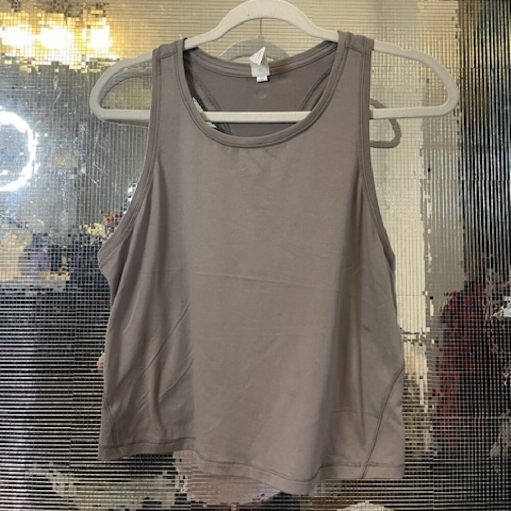 Stone High Neck Sports Bra Tank